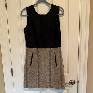 Dolce Vita Adorable faux leather and suede mini dress.